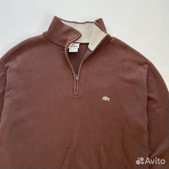 1/4 зип свитер Lacoste