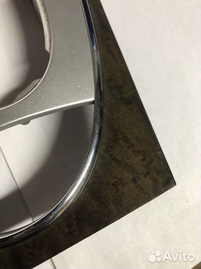 Консоль АКПП Mercedes w211 хром