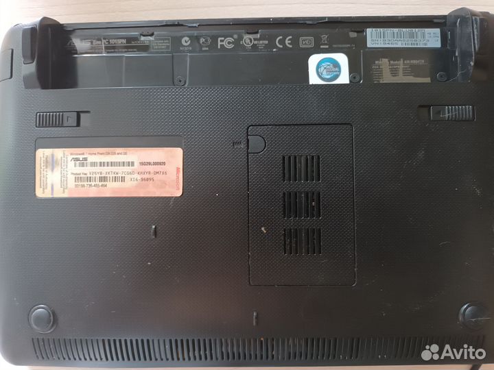 Ноутбук asus eee pc 1005pn