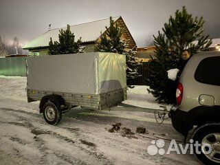 Тент на легковой прицеп
