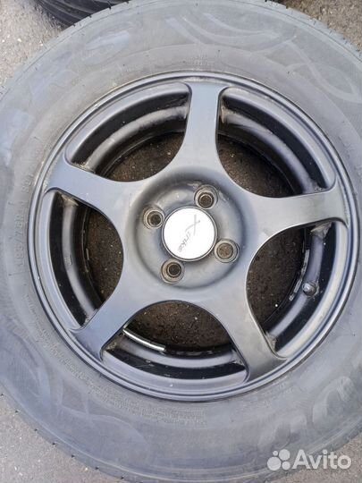 Колеса в сборе 185/75 r14, 4*100