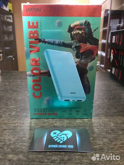 Новый Powerbank Perfeo 10000mAh color vibe