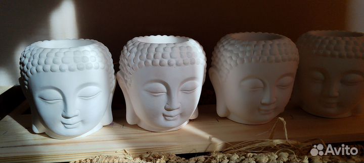 Статуэтка из гипса Будда
