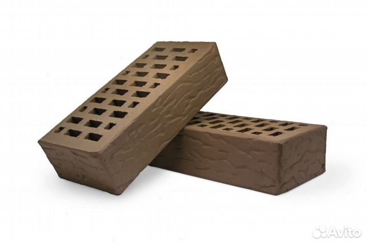 Кирпич облицовочный рустик