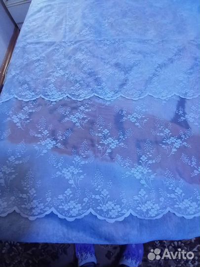 Шторы тюлевые белые