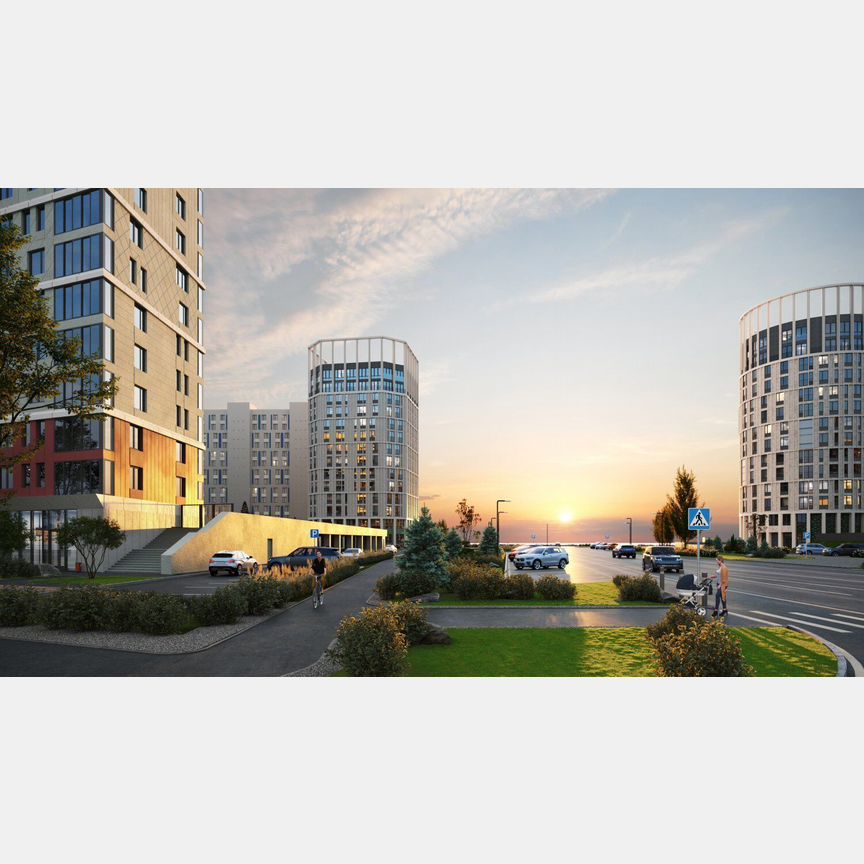 2-к. квартира, 56,4 м², 11/15 эт.