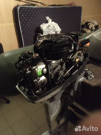 Мотор маринер 9.9 2 такта
