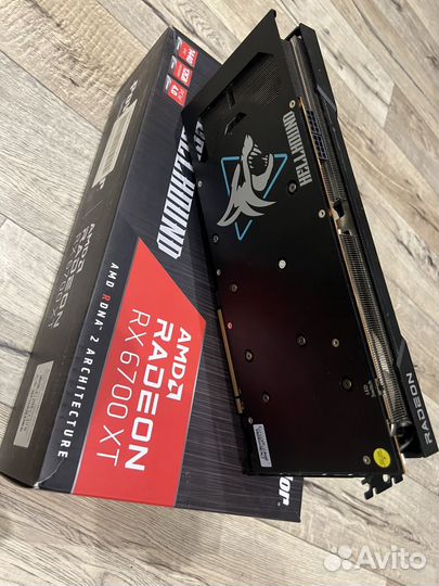 Видеокарта rx 6700xt 12gb