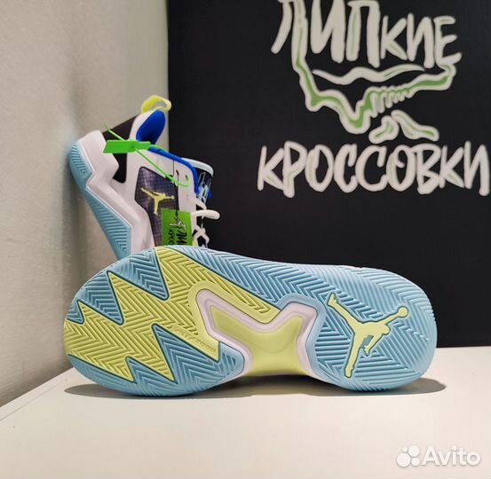 Оригинальные кроссовки Nike Jordan One Take 4 Lime