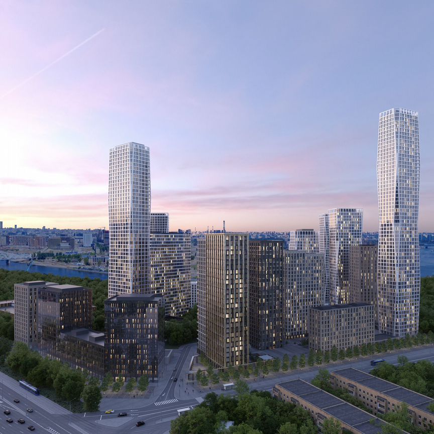 2-к. квартира, 79,9 м², 16/28 эт.