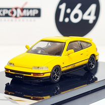 Модель Hobby Japan 1/64 Honda CR-X, Жёлтый