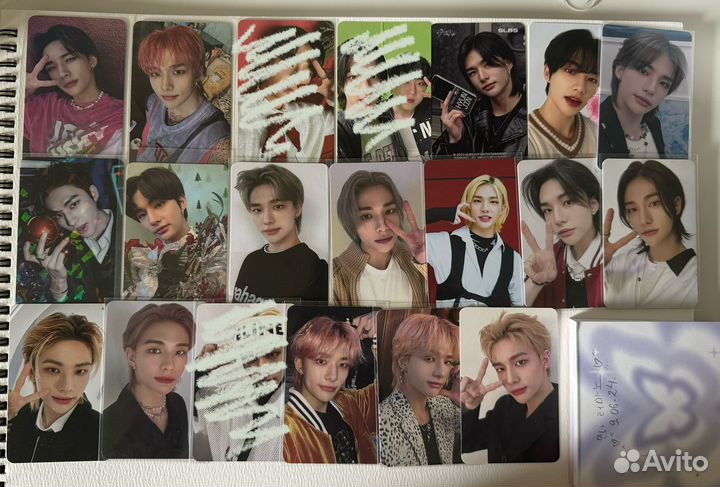 Хенджин stray kids карты