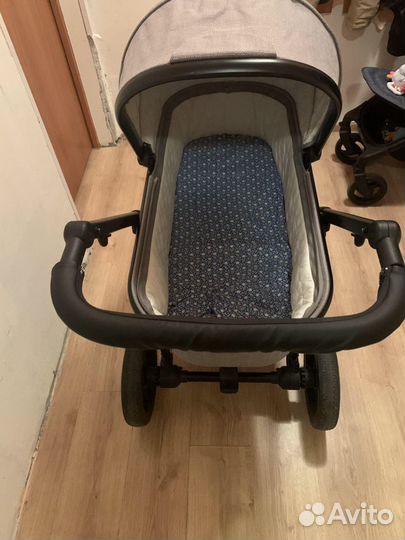 Коляска Moon nuova 2 в 1 Stone Structre 2019