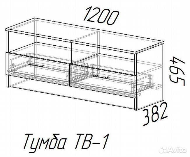 Тумба под тв