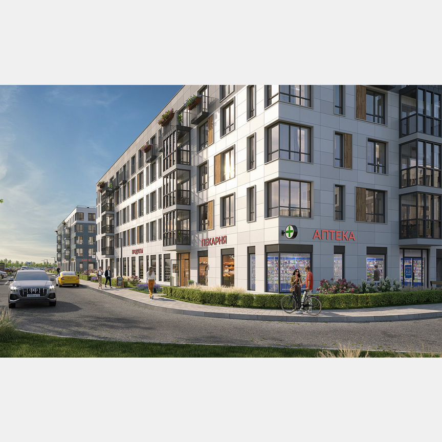 2-к. квартира, 46,3 м², 3/5 эт.