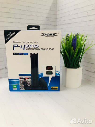 Многофункциональный стенд dobe для PS4/Slim/PRO с