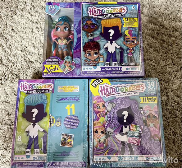 Кукла Hairdorables хэрдораблс девочка, мальчик