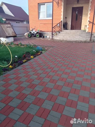 Укладка тротуарной плитки под ключ