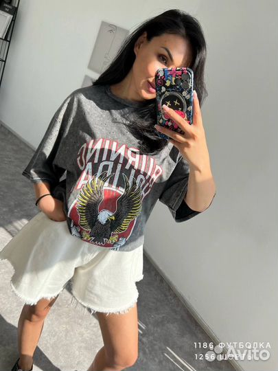 Джинсовые шорты с ремнем