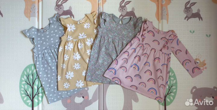 Вещи пакетом для девочки 92 98 104