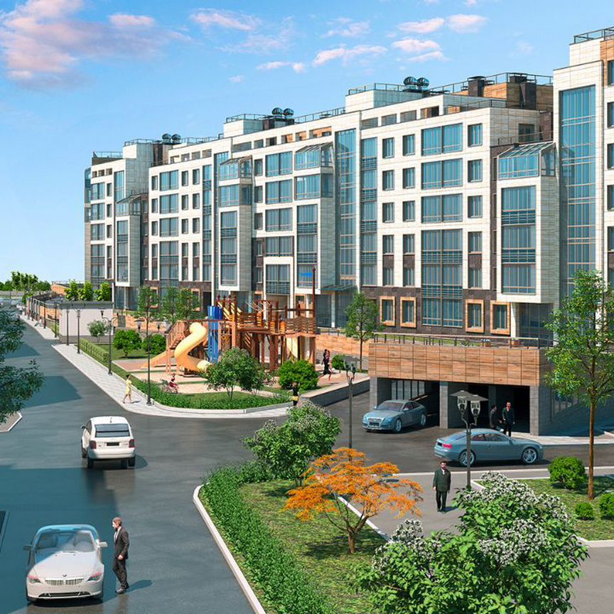 2-к. квартира, 63,1 м², 6/7 эт.