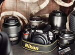 Nikon D3100 Полный комплект + сумка