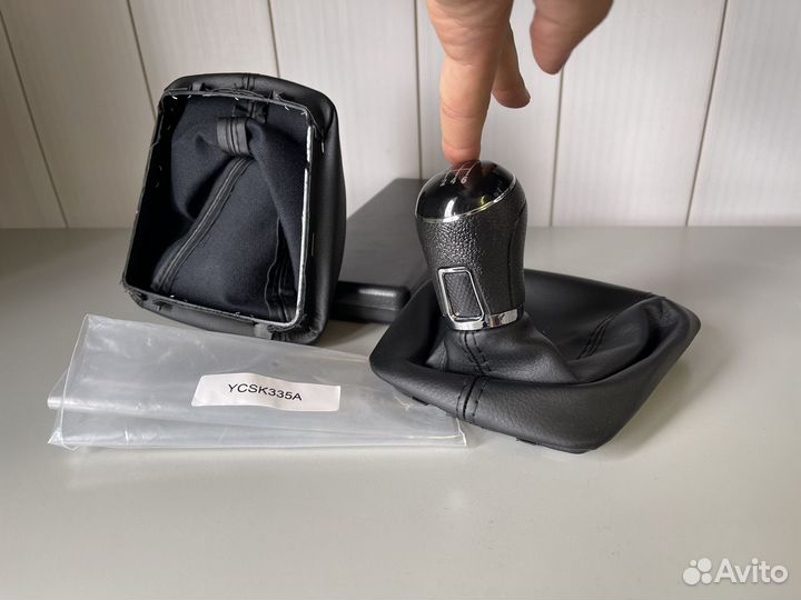 Ручка кпп МКПП с чехлом шкода Октавия octavia A5