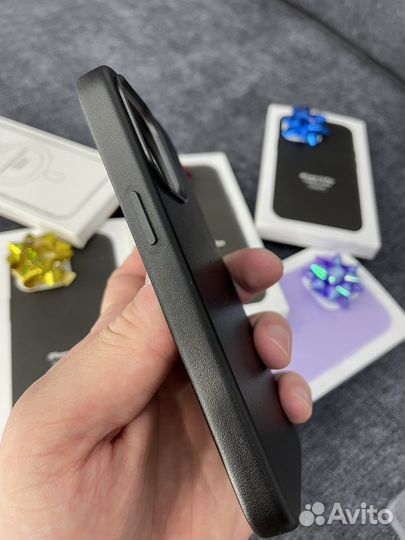 Чехол кожа для iPhone 13 Pro MagSafe