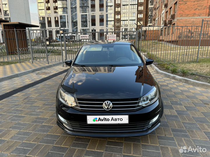 Volkswagen Polo 1.6 AT, 2018, 128 027 км