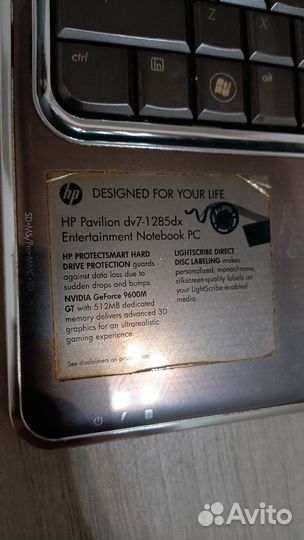 Ноутбук hp pavilion dv7