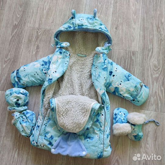 Зимний комбинезон трансформер