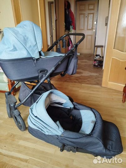 Коляска 2 в 1 adamex reggio