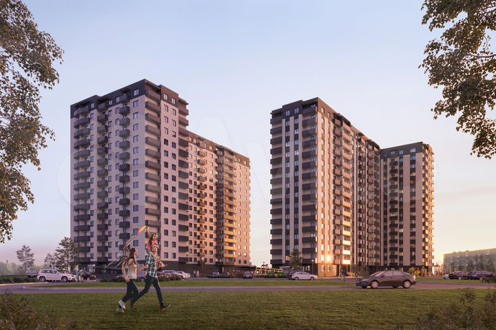 1-к. квартира, 42,3 м², 13/16 эт.