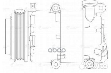 Компрессор кондиц. для ам Ford Focus III (11)