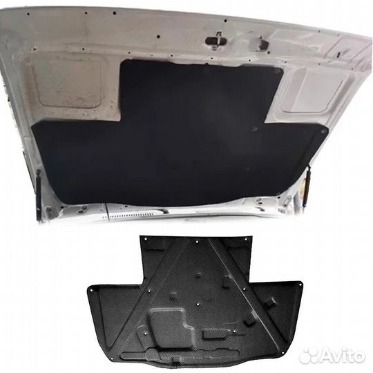 Шумоизоляция двигателя Toyota Land Cruiser 80