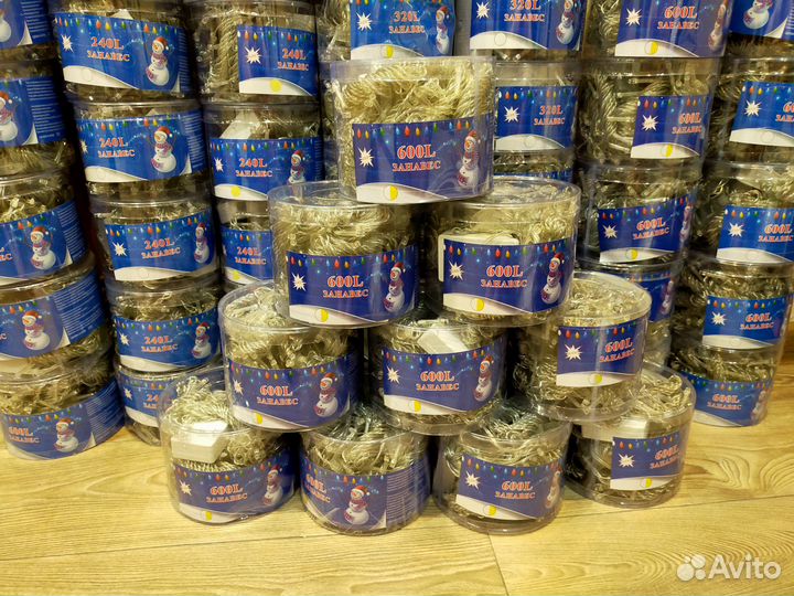 Гирлянда штора/занавес