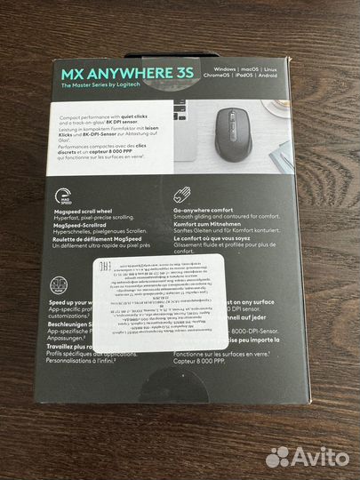 Мышь logitech MX anywhere 3/3S