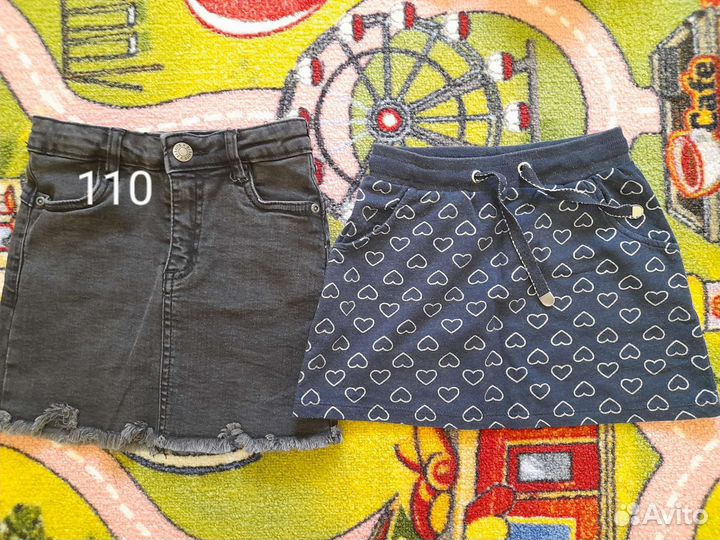 Вещи пакетом на девочку 110 116