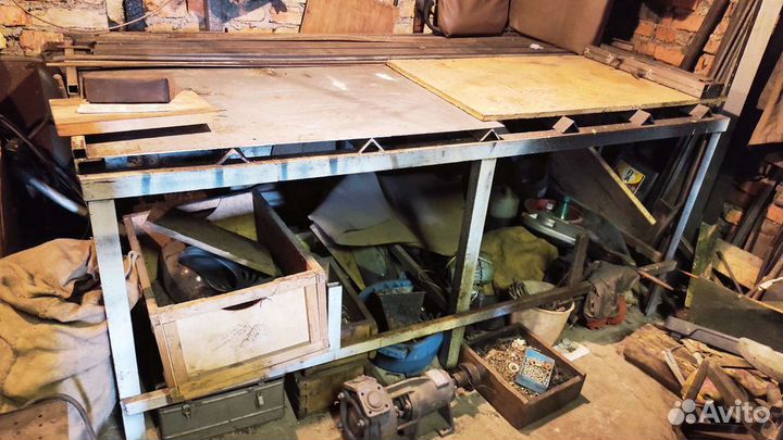 Сварочный (слесарный) металический стол бу