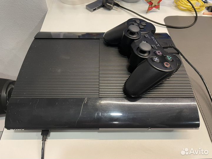 Игровая приставка ps3 slim 120 Gb SSD