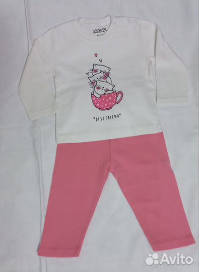 Одежда/костюм для девочки на 6-9 мес. 68 72 размер