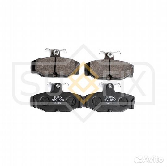 Колодки тормозные задние ford Escort 91-98 / Scorpio 85-94