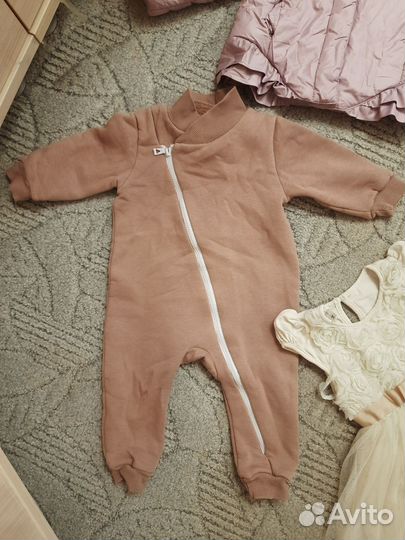 Детские вещи пакетом на девочку рост 80