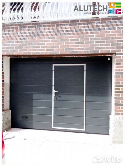 Гаражные ворота alutech