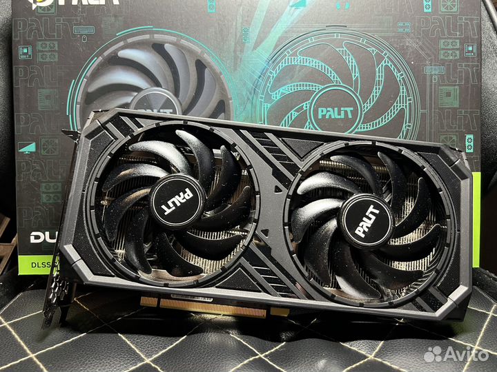 Видеокарта rtx 4060ti palit dual