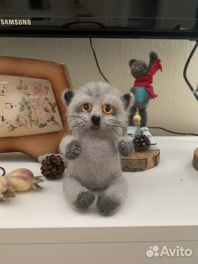Игрушки-сувениры из шерсти
