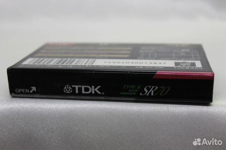 Аудиокассета TDK SR 70.TypeII.Запечатанная