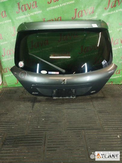 Дверь задняя задний peugeot 207