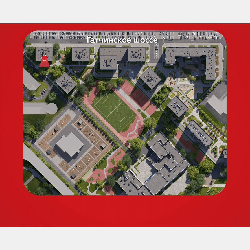 1-к. квартира, 37,8 м², 6/9 эт.