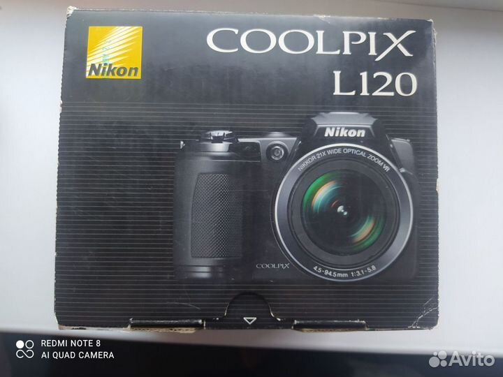 Компактный фотоаппарат nikon coolpix l120